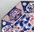 1970s Chinoiserie Toyo Japan Octagonal Imari-Style Blue and Pink Floral & Bird Platter For Sale - Image 10 of 14