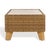 Beige Margarita Wicker Outdoor Coffee Table, Natural For Sale - Image 8 of 9