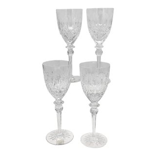 Vintage Wine Glasses Queen by Rogaska Crystal - Set of 4 For Sale