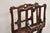 Victorian Antique American Victorian Carved Black Walnut Adjustable Folio Print Stand For Sale - Image 3 of 12