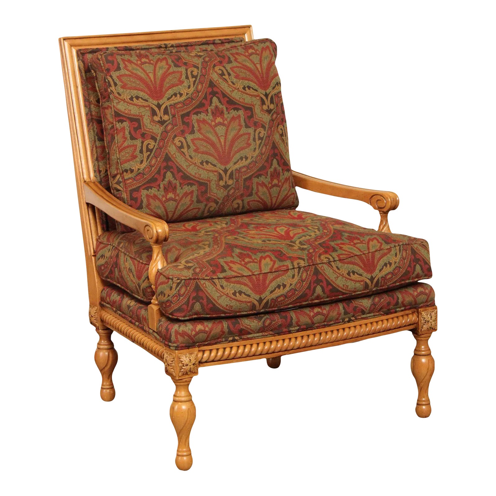 Highland House 'Cotswold Cottage' Carved Armchair Chairish