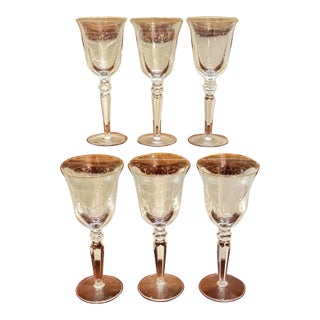 Late 20th Century Waterford Crystal Wine Glasses - Set of 6 For Sale
