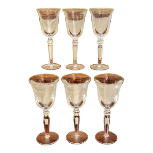 Late 20th Century Waterford Crystal Wine Glasses - Set of 6