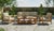 Imperial Grove Outdoor Solid Teak Wood Coffee Table For Sale - Image 9 of 9