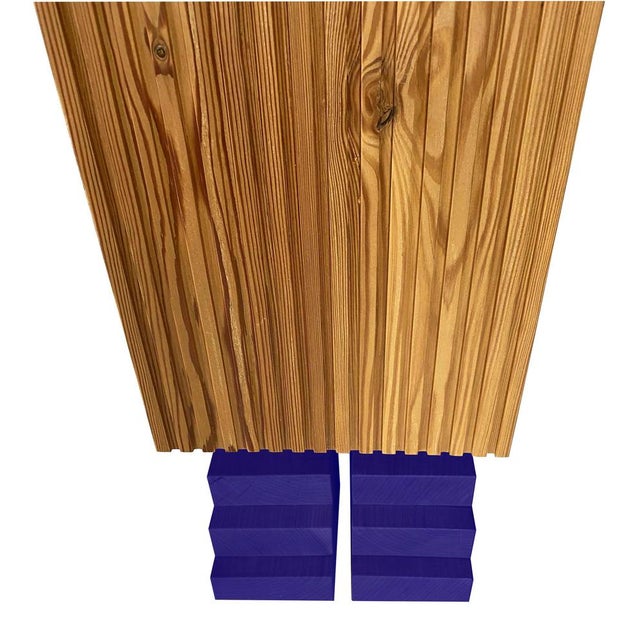 Maya Intense Dark Blue Totem by Pietro Meccani for Meccani Design For Sale - Image 4 of 7