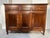 Wood Louis XV Style Sideboard in Cherry Wood For Sale - Image 7 of 10