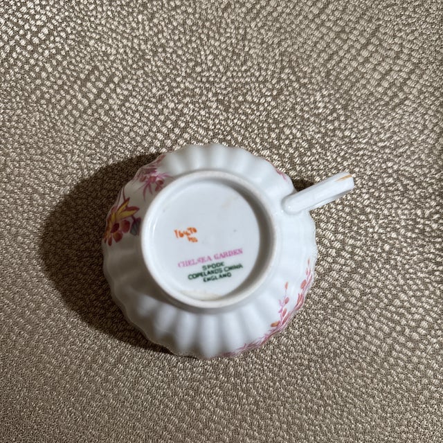 Spode Vintage Spode Copeland's Chelsea Garden Teacups - Set of 12 For Sale - Image 4 of 4