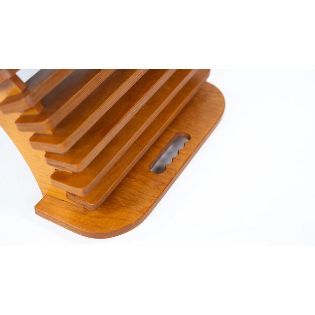 Mid-Century Wooden Lounge Chair, Italy, 1960s For Sale - Image 8 of 14