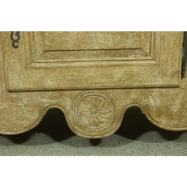 Custom Made Painted Finish Country French Sideboard For Sale - Image 4 of 13