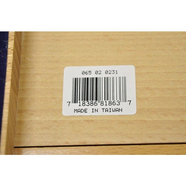 1990s Michael Graves Chess and Checkers Postmodern Set Maplewood Board Modern For Sale - Image 10 of 12