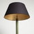 1940s France Deep Ebony Black Ebonized Floor Lamp For Sale - Image 4 of 11