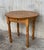 19th Spanish Country Pine Side Oval Side Table For Sale - Image 4 of 8