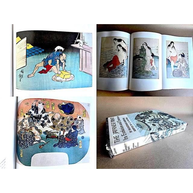 Off-white 1966 First Edition Book, "The Japanese Print: Its Evolution and Essence", by Muneshige Narazaki, English Adaptation by c.h. Mitchell For Sale - Image 8 of 14