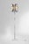 Vintage Floor Lamp italian production 1970s, chromed metal and glass. Very good condition. European Plug (up to 250V).The...