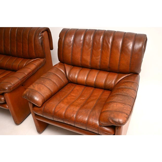Vintage DS 86 Chairs in Leather from De Sede, 1960, Set of 2 For Sale - Image 9 of 11