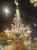 Traditional Antique Venetian Opalescent and Pink Chandelier For Sale - Image 3 of 9