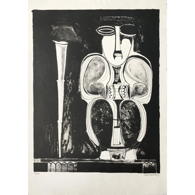 Screenprint by Surindra, 1966 For Sale - Image 6 of 6
