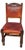 On Hold - Vintage 1966 Spanish Hand Carved Walnut and Tooled Leather Chair For Sale - Image 13 of 13