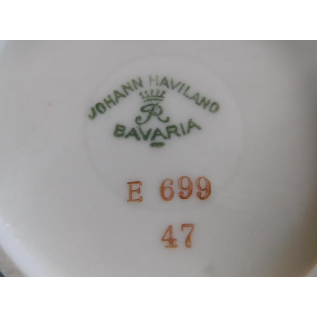 1950s 1950s Johann Haviland White Floral Teapot For Sale - Image 5 of 5