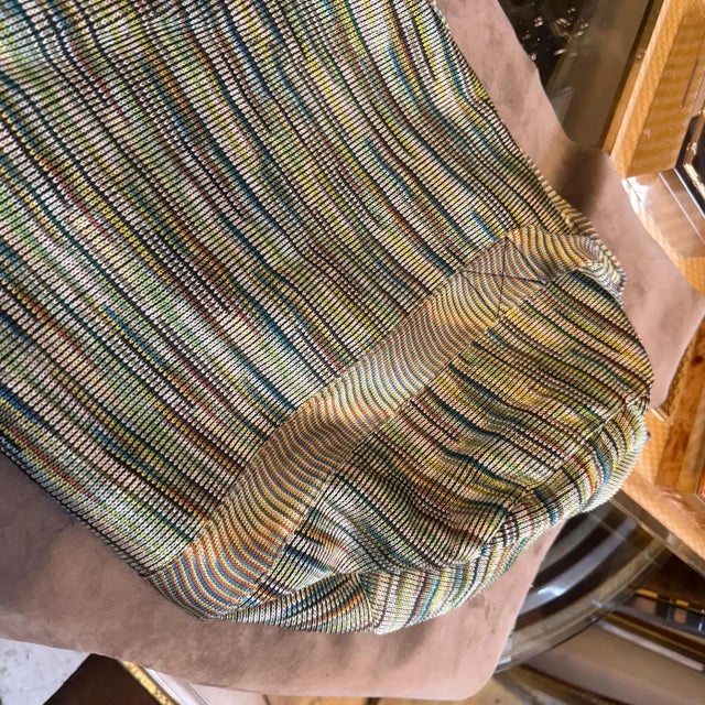 Missoni A 1990s Iconic Multicolored Tones Bowling Duffel Bag by Missoni For Sale - Image 4 of 17