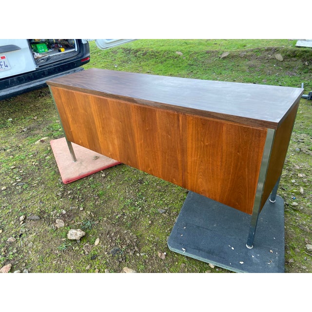 Vintage Mid Century Modern Credenza For Sale In Sacramento - Image 6 of 12