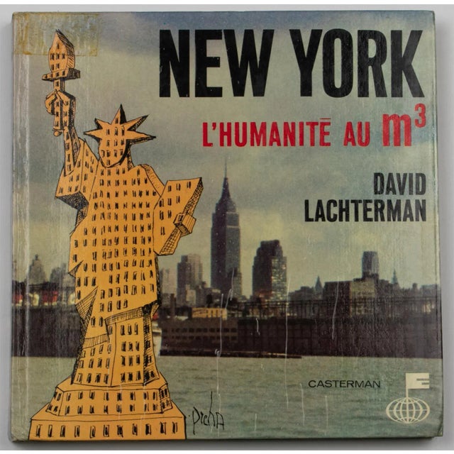 New York, Humanity by Cubic Foot, French Book by David Lachterman, 1966 For Sale - Image 4 of 9
