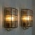 This beautiful and unique pair of hand blown glass wall lights were manufactured by glashütte limburg in germany during...