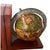 Vintage Italian Mid-Century Globe Book Ends Traditional Victorian Edwardian Old World Walnut For Sale In Miami - Image 6 of 11