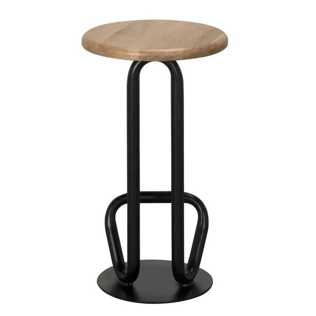 Noir NOIR Hook Counter Stool For Sale - Image 4 of 7