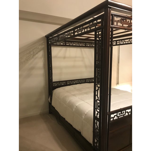 Baker Bridal Canopy Bed Modern Queen Chairish