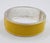 Vintage Lemon Yellow Enameled Metal Hinged Bangle Bracelet For Sale - Image 10 of 10