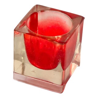 Vintage Italian Murano Glass Ashtray, 1960s For Sale