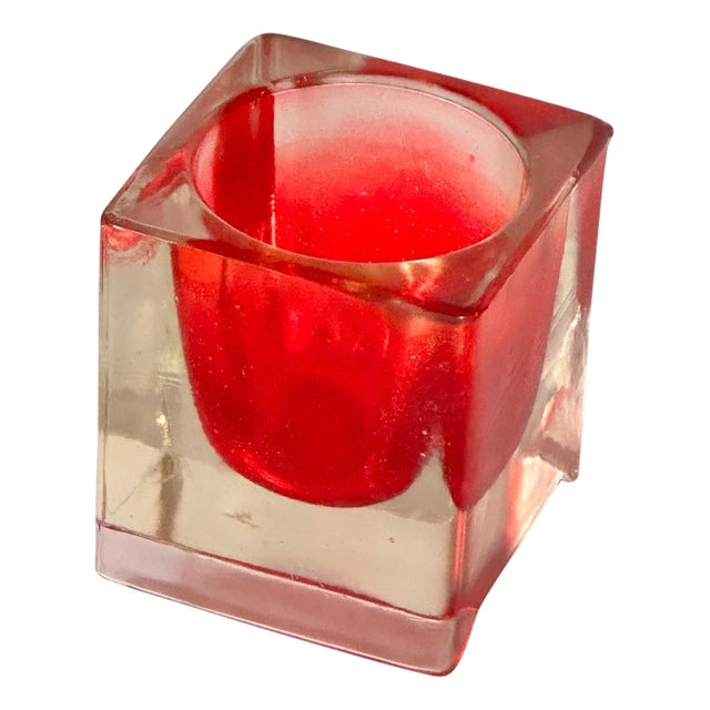 Vintage Italian Murano Glass Ashtray, 1960s For Sale