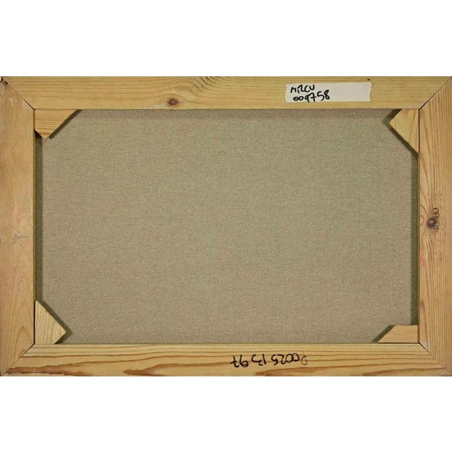 Contemporary Sigfrido Oliva, Cottage, Oil on Canvas, 1980s For Sale - Image 3 of 4