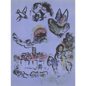 Marc Chagall Nocturne in Vence, 1963