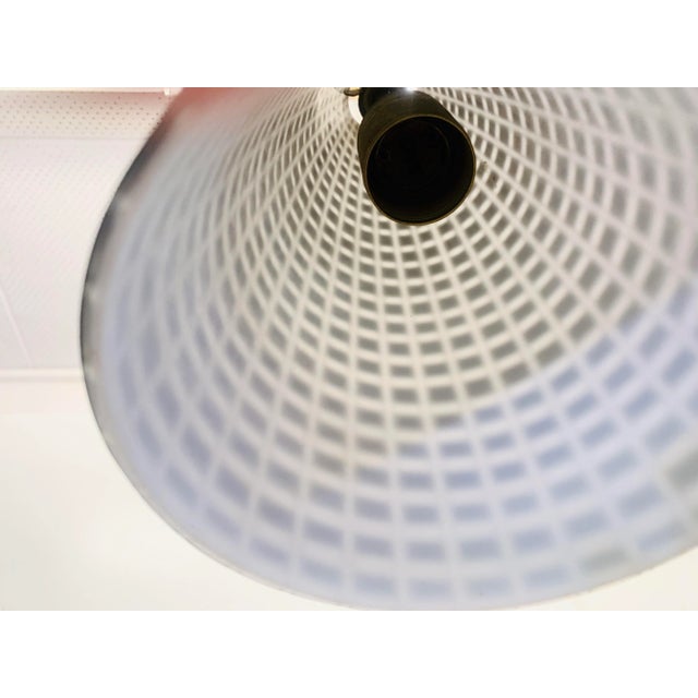 1950s Mid-Century Modern Diabolo Black Glass Pendant Lamp by Aloys Gangkofner for Peill & Putzler, 1950s For Sale - Image 5 of 10