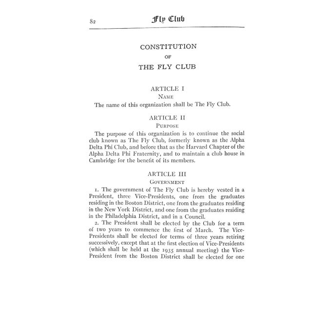 Catalogue of the Fly Club of Harvard University 1836-1941 For Sale In New York - Image 6 of 8