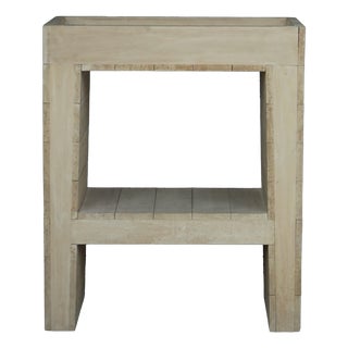 Bossche School Two-Tier Side Table in the style of Dom Hans Van Der Laan, 1960s For Sale