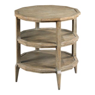 Wye Tier Table in Khaki For Sale