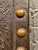 18th Century Portuguese Embossed Leather Panels W/Heraldic Crest & Brass Studs- A Pair For Sale - Image 12 of 12