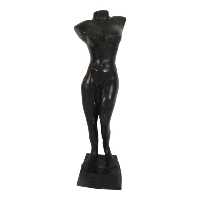 1960s Vintage Venus Metal Sculpture For Sale