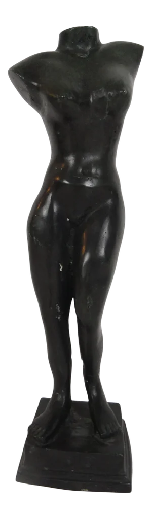 1960s Vintage Venus Metal Sculpture