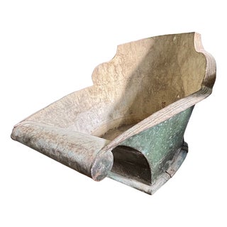 Zinc Children's Bathtub with Spout, Set of 2 For Sale