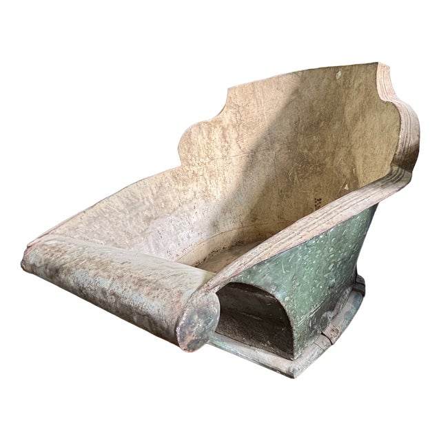 Zinc Children's Bathtub with Spout, Set of 2 For Sale