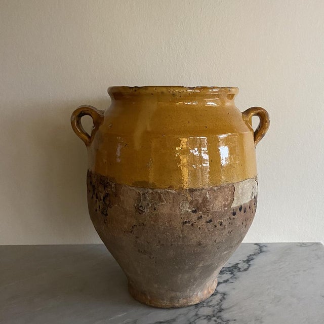 Antique Confit Pot inn Ceramic, 1890s For Sale - Image 4 of 9