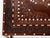 Wood Antique Anglo Indian Coffee Table Rosewood Top With Maquetry Inlay on Custom Steel Base For Sale - Image 7 of 11