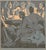 Albert Goltjakov, Discussion, 1958, Mixed Media on Paper For Sale - Image 6 of 6