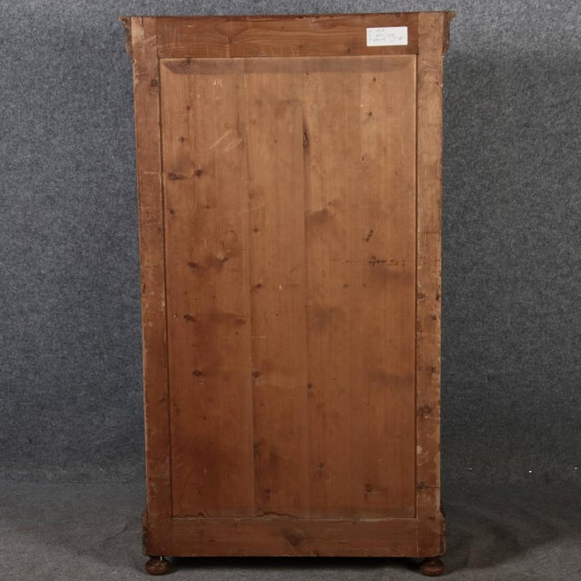Wood Small Biedermeier Cabinet, 1840 For Sale - Image 7 of 18