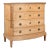 Large Pine Chest of Four Drawers, Denmark Circa 1800-20 For Sale