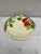 Small German Majolica Apples Plate Circa 1920.